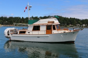 34' CHB Trawler 1982 Exterior