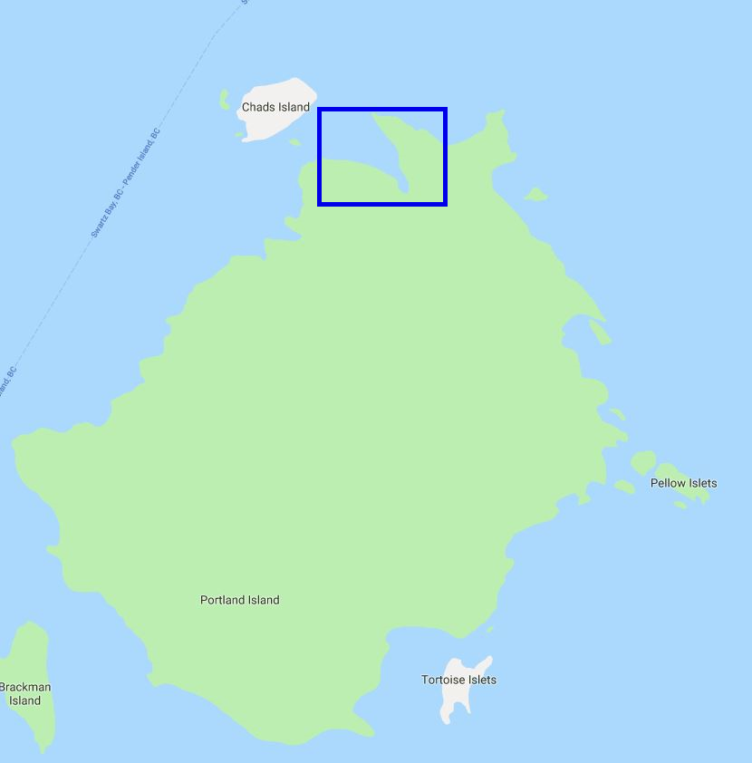 Royal Cove Anchorage – Portland Island