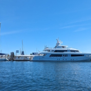 yachts in the marina