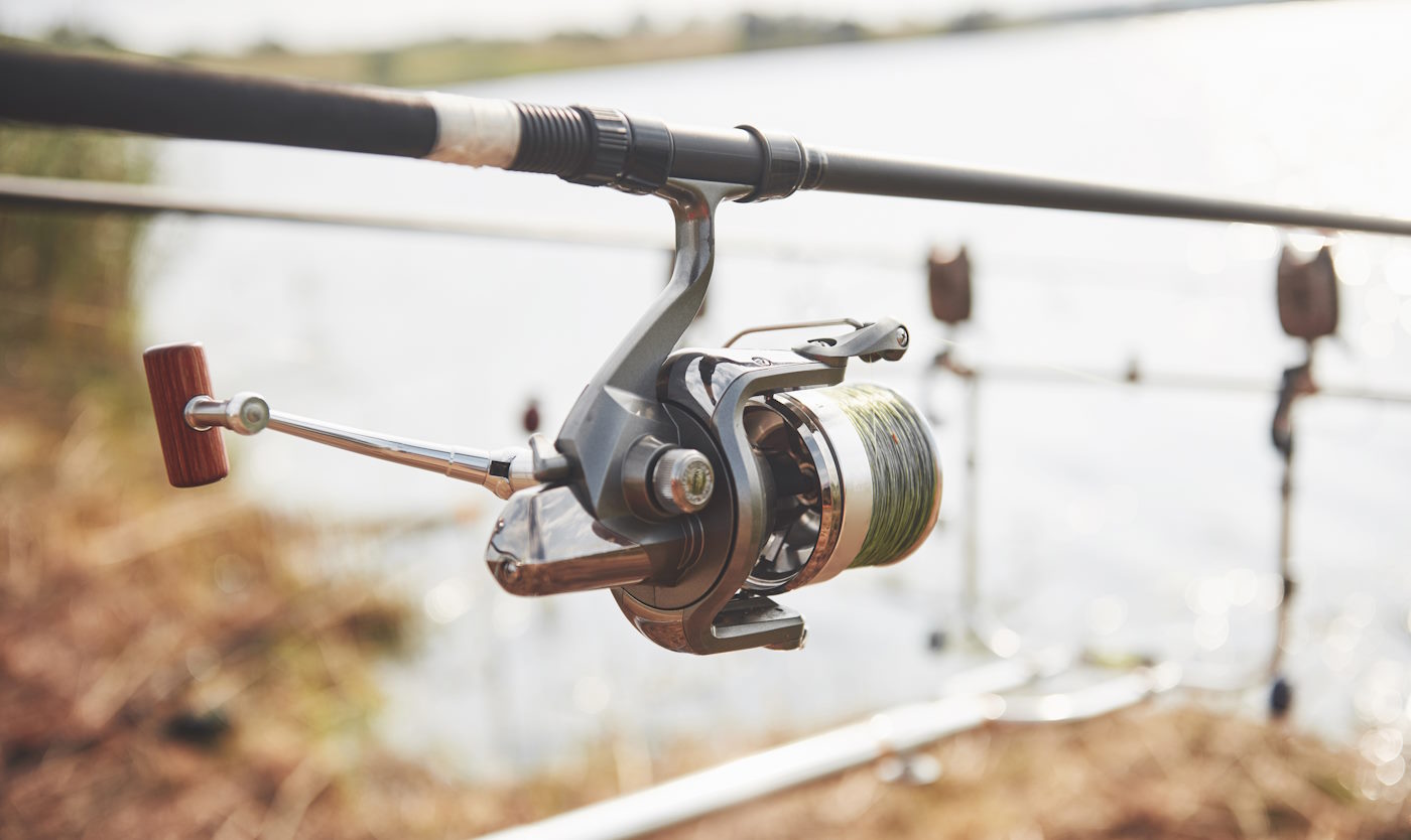 fishing in the water