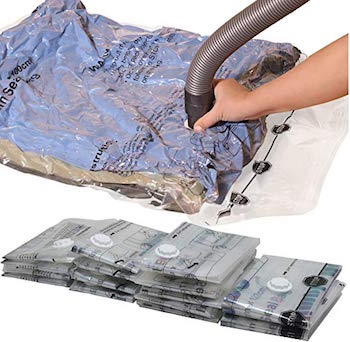 Vacuum sealed linens for boating in winter
