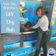 Van Isle Marina's DIY Dog Bath is open