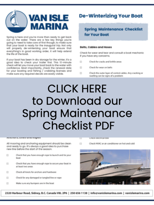 De-Winterizing Your Boat Checklist | Spring Boating Checklist - Van ...