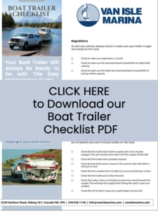 boat trailer checklist PDF