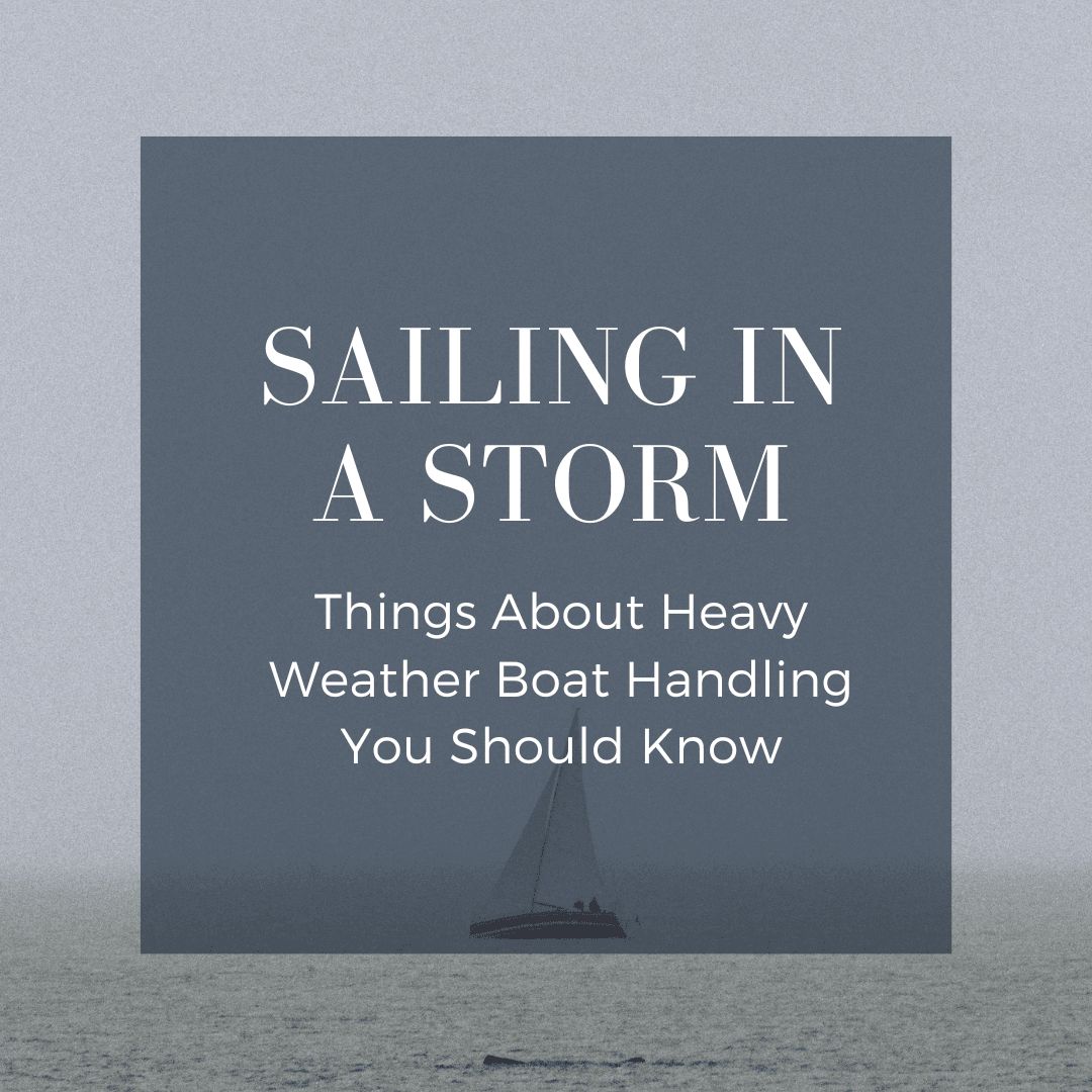 sailing in a storm