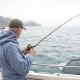 fishing off the back of boat