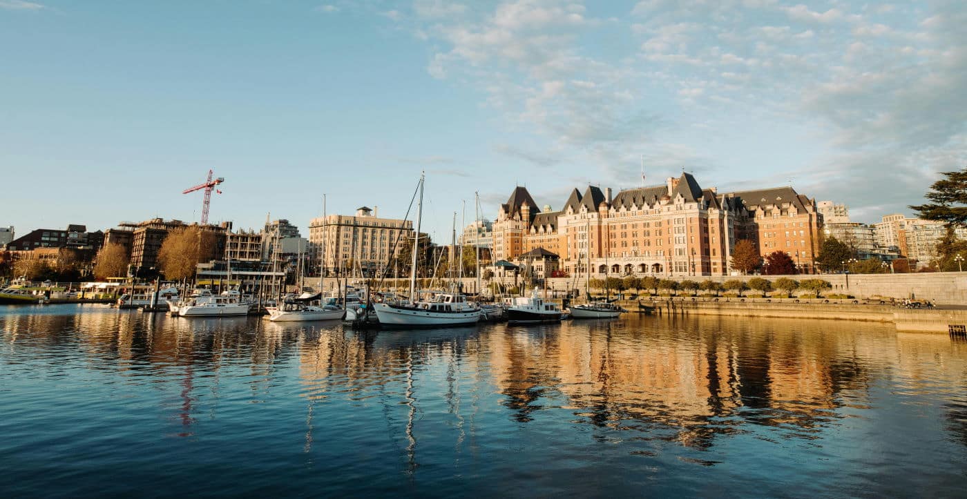 view of Victoria Inner Harbour