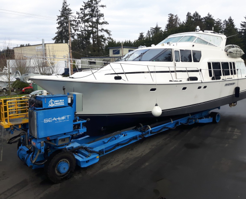 Van Isle Marina Spring Haul Outs and Sealift