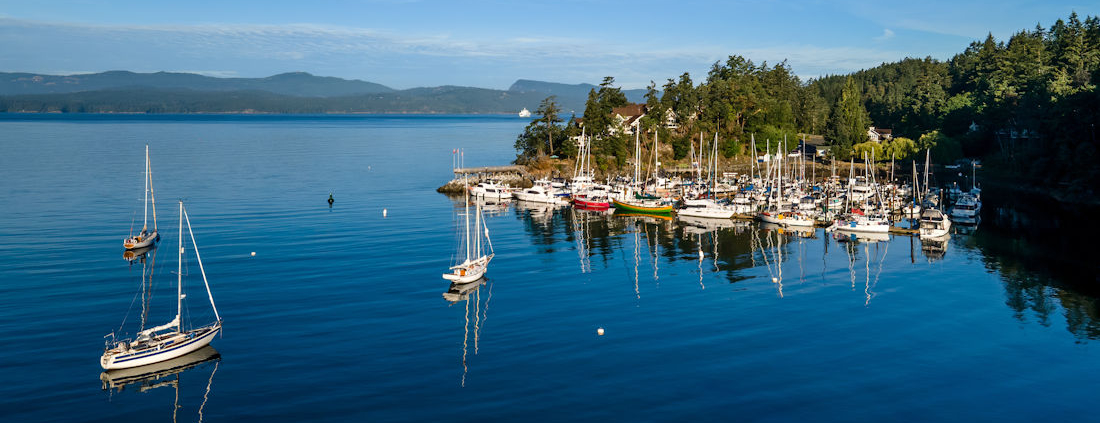 Gulf Islands in BC