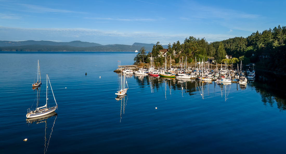 Gulf Islands in BC