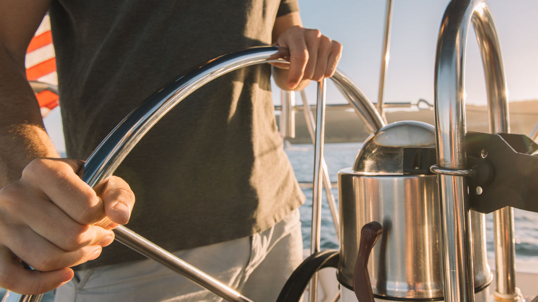 steering the boat