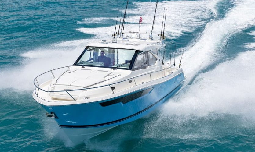 OS445 on the water